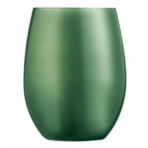 Green primarific water glass Green primarific water glass