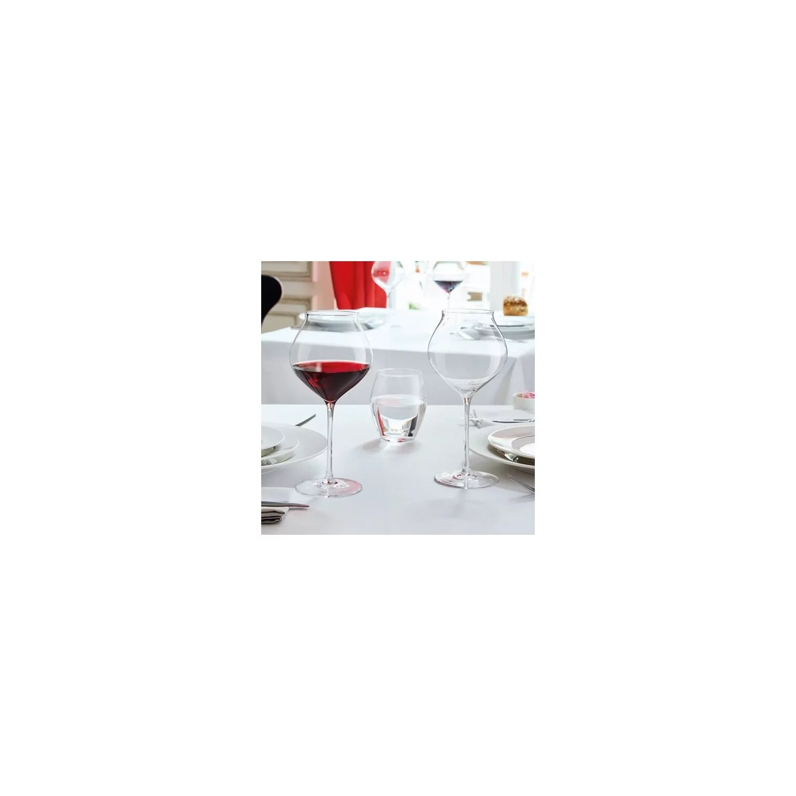 Vaisselle Professionnelle Verres à Pied 60cl Macaron Fascination - Lot De 6 - Cristallin Transparent - Qualité Professionnelle Verre à Cocktail