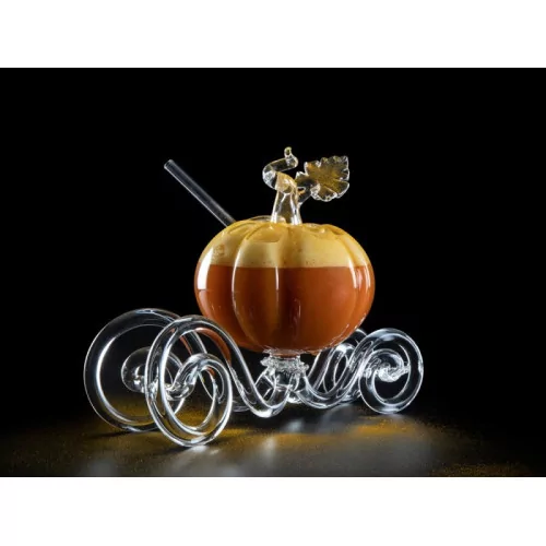 Verre Citrouille Cendrillon – Verre féerique pour cocktails – La Boutique du Barman Verre Citrouille Cendrillon – Verre féerique pour cocktails – La Boutique du Barman