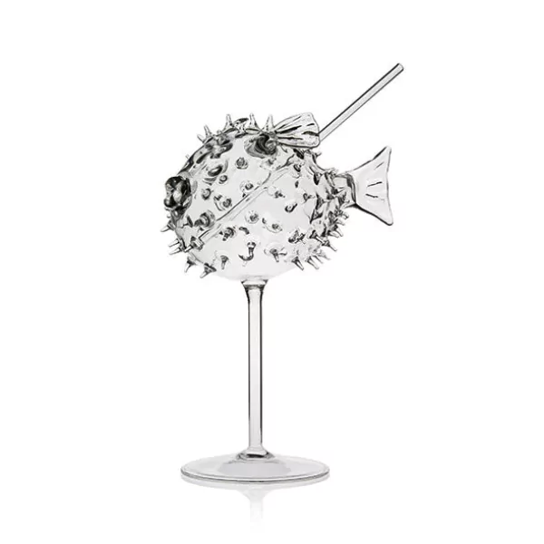 COPA FUGU – Vaso original con forma de pez globo – La Boutique du Barman