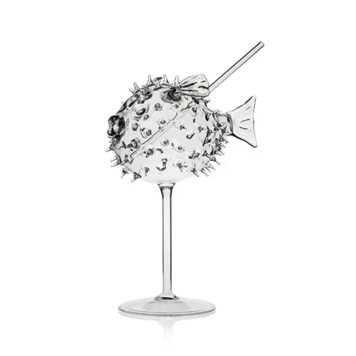 FUGU CUP – Verre original en forme de poisson-globe – La Boutique du Barman