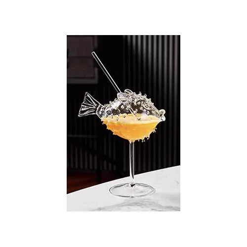 COPA FUGU – Vaso original con forma de pez globo – La Boutique du Barman