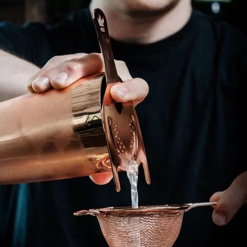KORIKO® 2-PRONG COCKTAIL STRAINER COPPER