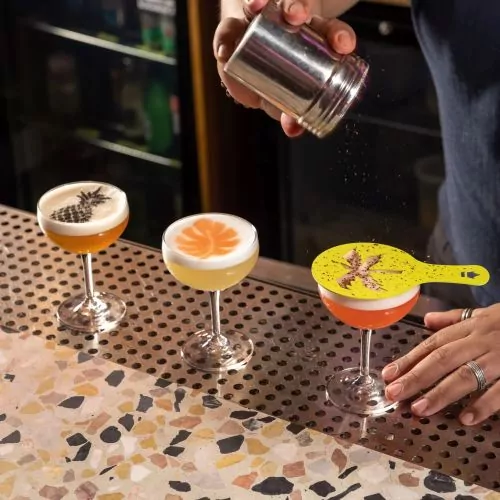 MUSTIPHER COCKTAIL STENCILS PACK OF 3