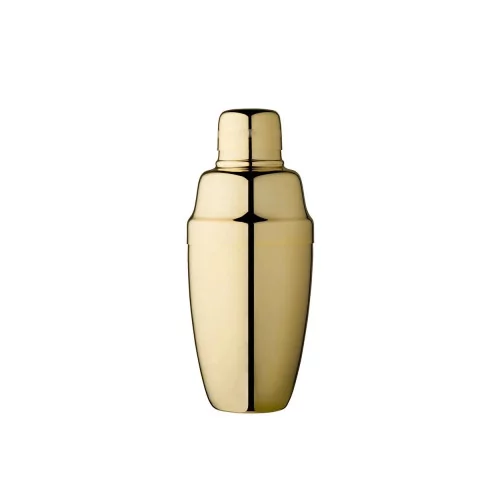 Coctelera Chapada en Oro 500ml Coctelera Chapada en Oro 500ml