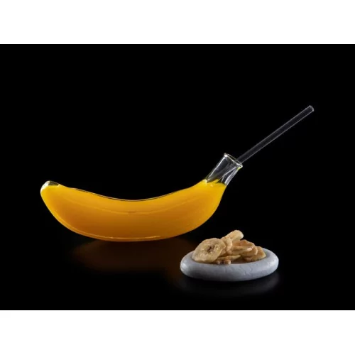 Banana Glass – Verre en forme de banane design et original – La Boutique du Barman Banana Glass – Verre en forme de banane design et original – La Boutique du Barman