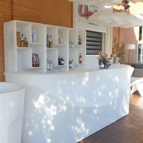 Baraonda Display MyYour Blanc Lumineux | Meuble arrière-bar LED