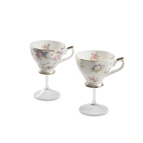Copa de Cóctel Victoriana 100%Chef – Vaso Retro Chic | La Boutique del Barman