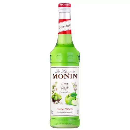 Jarabe de Manzana Verde Monin 70 cl – Ácido y Afrutado | La Boutique du Barman