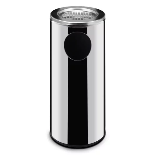 Poubelle inox 15L avec cendrier amovible | La Boutique du Barman Poubelle inox 15L avec cendrier amovible | La Boutique du Barman
