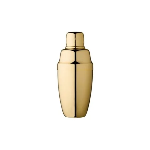 Coctelera Chapada en Oro 500ml Coctelera Chapada en Oro 500ml