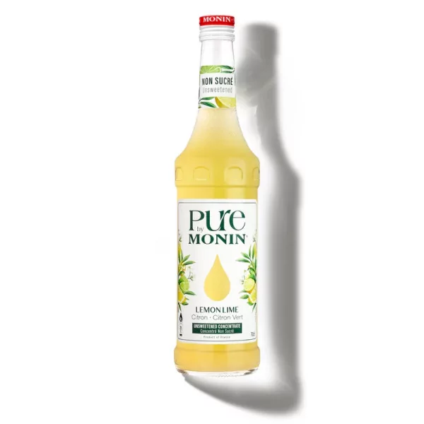 Pure by Monin Citron – Citron Vert | Concentré sans sucre – La Boutique du Barman