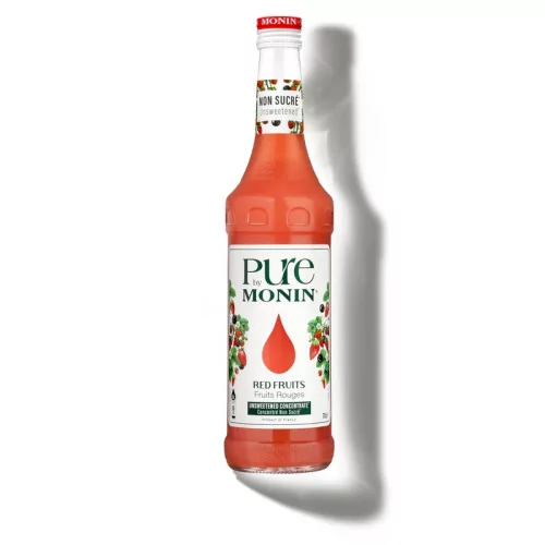 Pure by Monin Fruits Rouges 70 cl – Concentre sans sucre ajouté