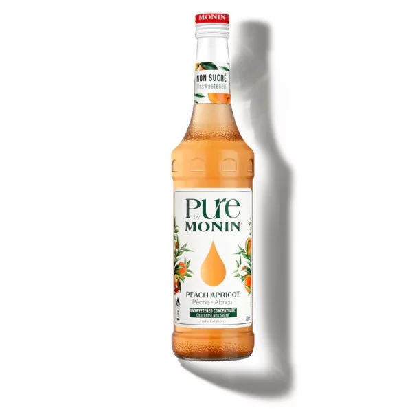 Puro Monin Melocotón – Albaricoque | Concentrado sin azúcar – 70 cl