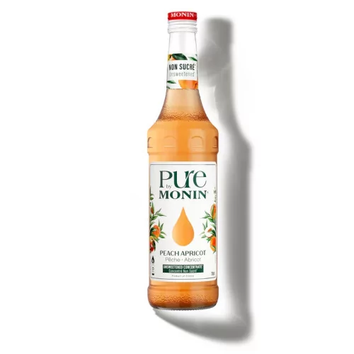 Puro Monin Melocotón – Albaricoque | Concentrado sin azúcar – 70 cl