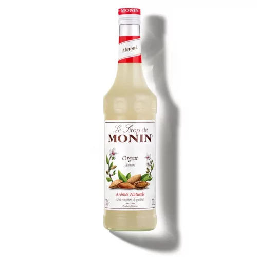 Jarabe de horchata Monin 70 cl – Almendra amarga y turrón refinado