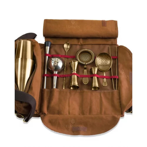 Atena Bronze Kit + Roll Up – Premium Bartender Assortment | The Bartender's Shop