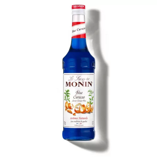 Sirop MONIN Saveur Curaçao Bleu 70 cl – Bleu intense | La Boutique du Barman
