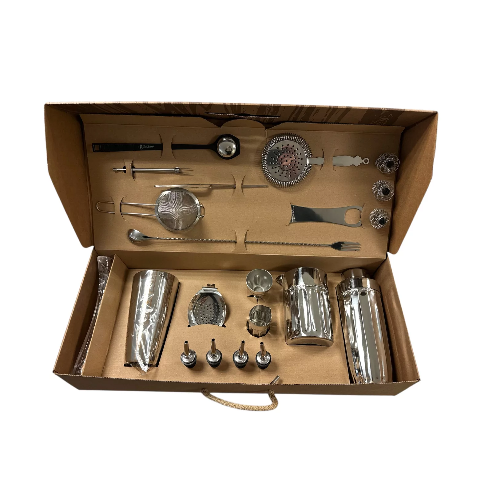 Bartending Box Deluxe Large 19 Pieces – Pro Bartender Kit | The ...