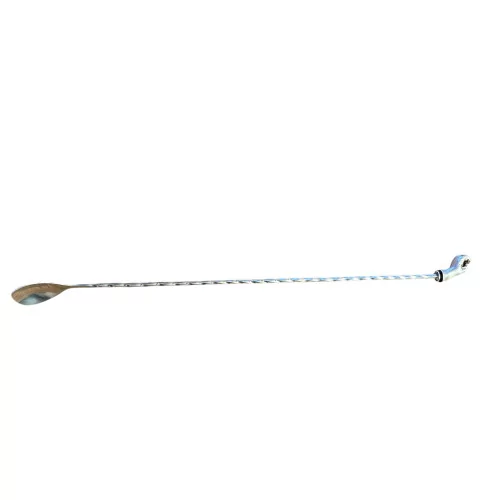 Bar Spoon Five Finger Full Twist 40 cm – Cuillère de Bar Pro