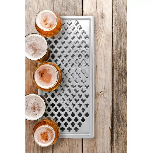 Rectangular jigger support Stainless steel