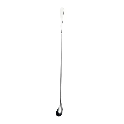 Cuchara de bar Hoffmann de 40 cm – Acero inoxidable liso | La tienda del barman
