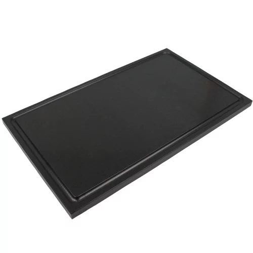 Black PP cutting board 30x50 cm pro 503200 | The Bartender's Shop