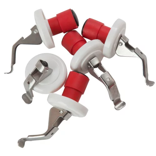 Tapones reutilizables para vino y champán x10 | La tienda del barman