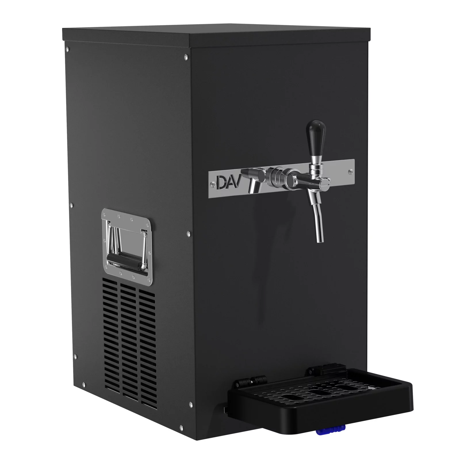 Dry cold beer dispenser, 1 tap, air compressor, CO₂-free