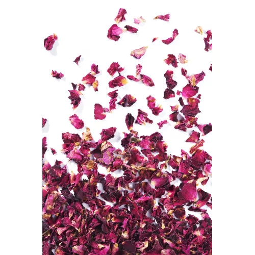 Pétalos de rosa roja secos Sosa 80 g – Decoración para cócteles y postres