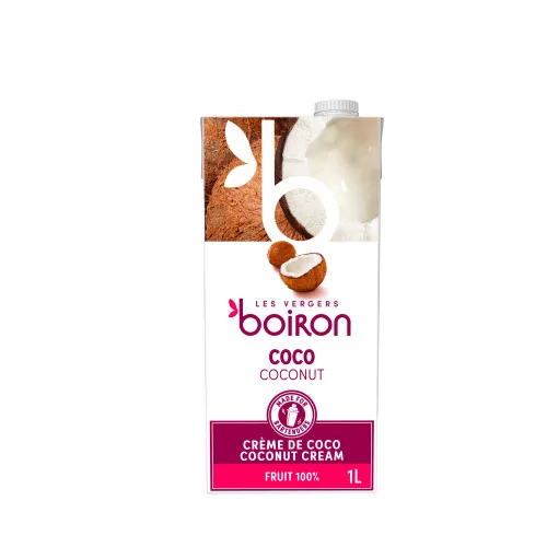 Crema de coco UHT Boiron 1 litro Crema de coco UHT Boiron 1 litro