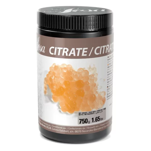 Citrato de sodio SOSA 750 g | Regulador de pH para esferificación Citrato de sodio SOSA 750 g | Regulador de pH para esferificación