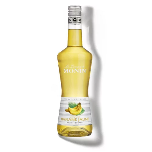 Liqueur de MONIN Banane Jaune 70cl 20%