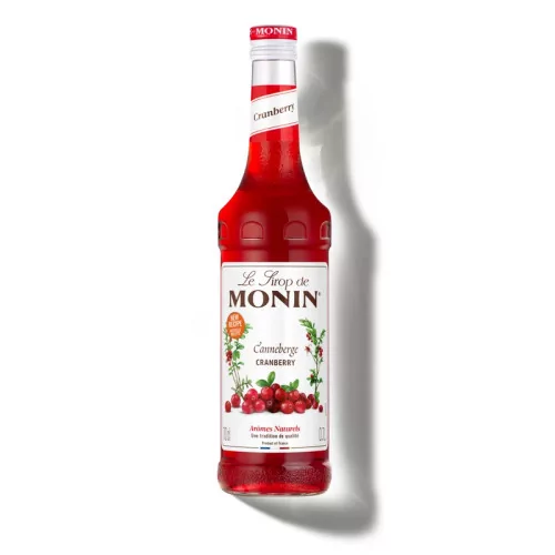 Sirop Cranberry MONIN 70 cl – Fruité & Acidulé