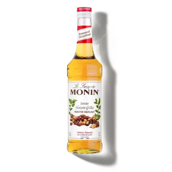 MONIN Roasted Hazelnut Syrup 70 cl – Intense Praline Flavor