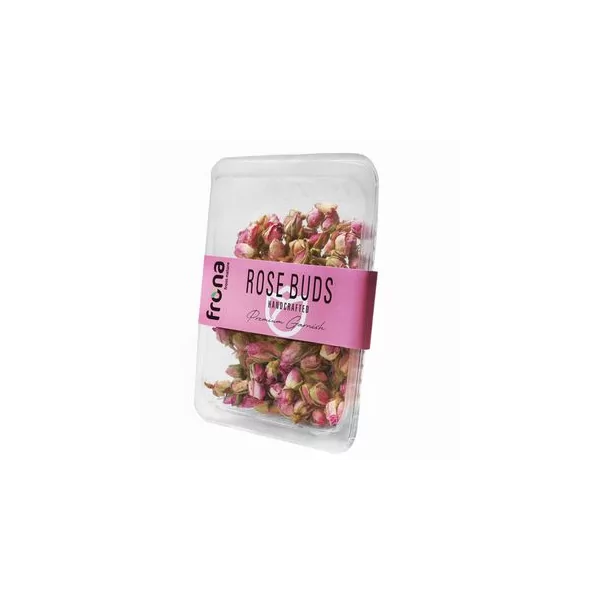Boutons de rose séchés Frona pour décoration de cocktails, infusions et sirops maison.
