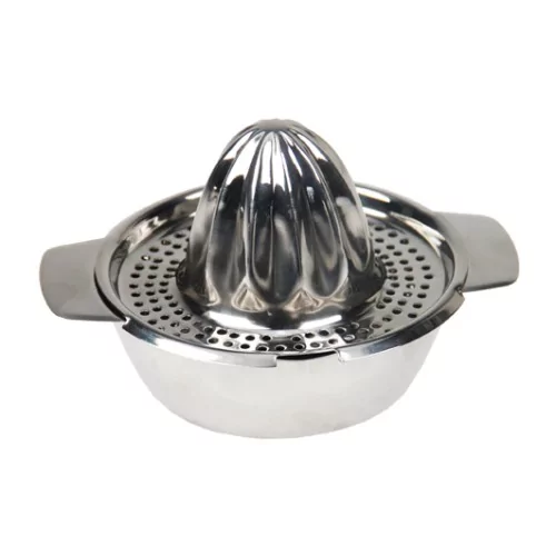 Stainless steel lemon squeezer