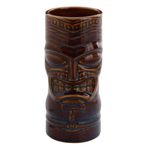 Verre-tiki-en-ceramique-marron-tiki-59-cl-libbey Verre-tiki-en-ceramique-marron-tiki-59-cl-libbey