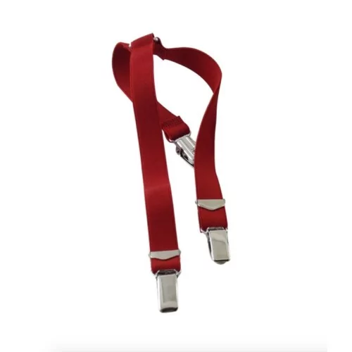 Red bartender suspender Red bartender suspender