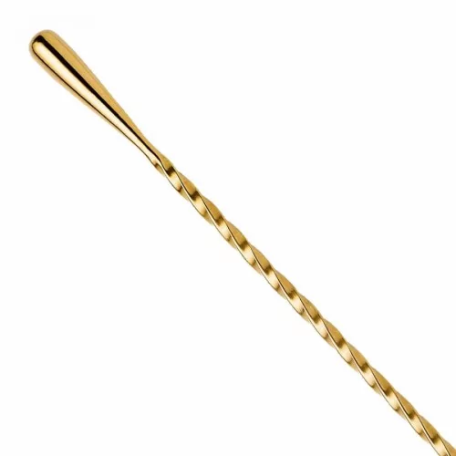 Cuchara Barra Gota Dorada 30cm detalles Cuchara Barra Gota Dorada 30cm detalles