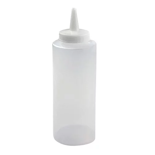Botella exprimible transparente 35 cl. Botella exprimible transparente 35 cl.